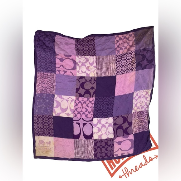 Coach Square Scarf/bandana
(stained) - Picture 2 of 5